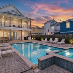 Solara Sanctuary | Golf Cart, Spa, & Billiards
